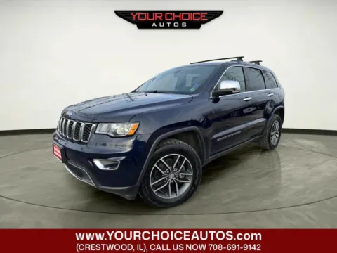Blue 2018 Jeep Grand Cherokee Limited for sale in Crestwood, IL