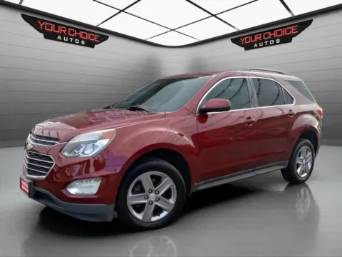 Red 2016 Chevrolet Equinox LT for sale in Crestwood, IL