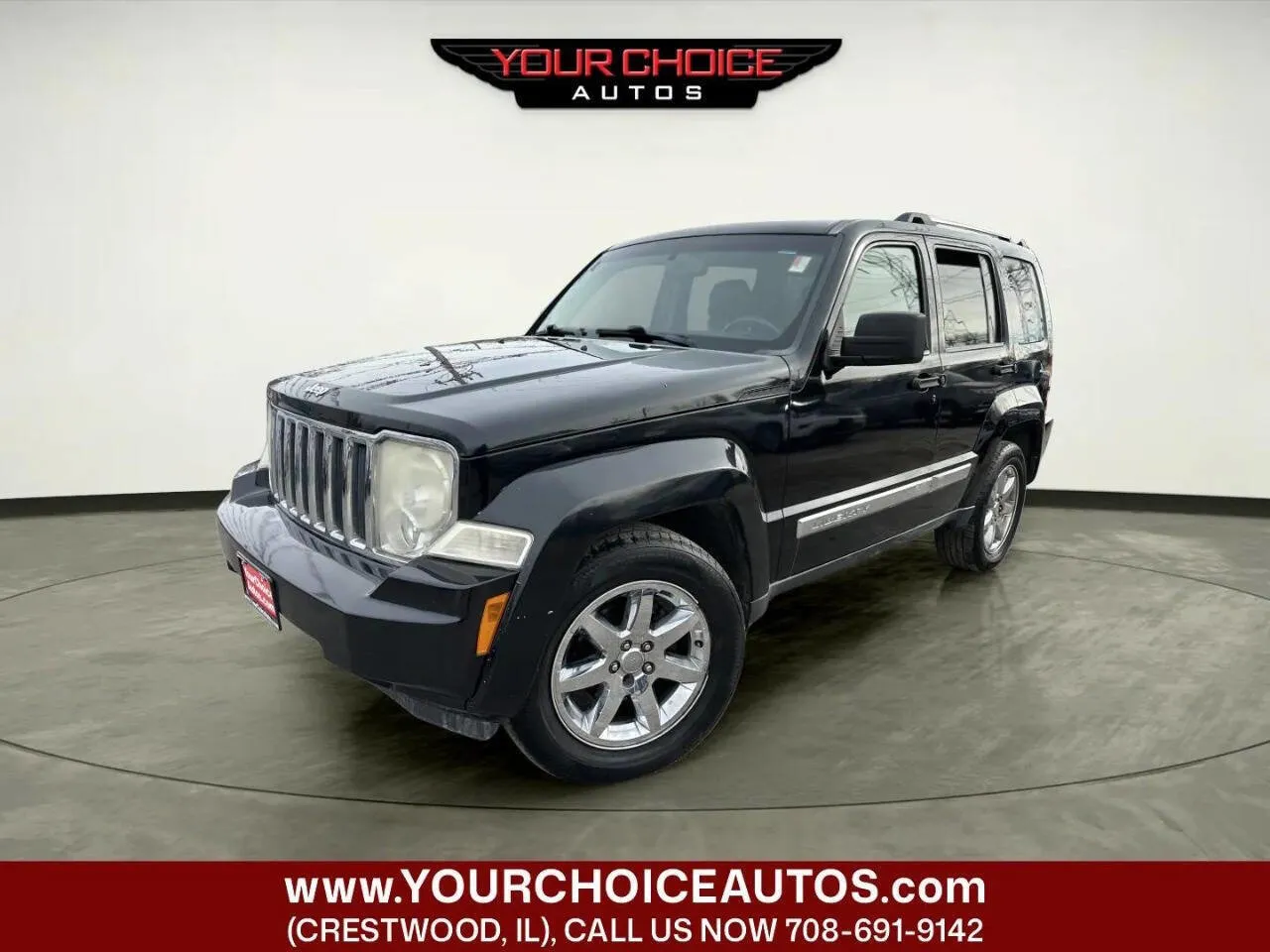 Black 2011 Jeep Liberty Limited for sale in Crestwood, IL
