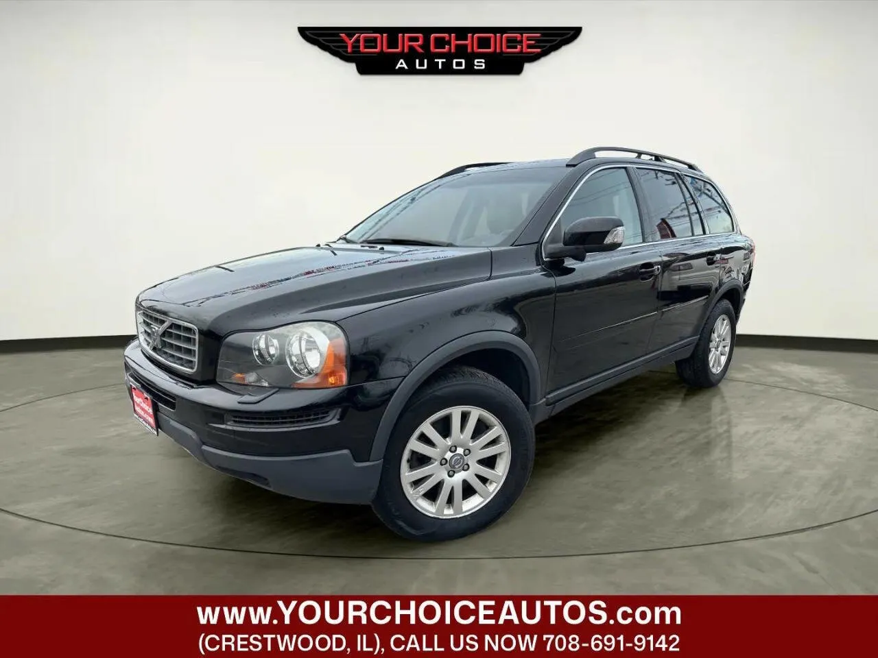 Black 2008 Volvo XC90 I6 for sale in Crestwood, IL