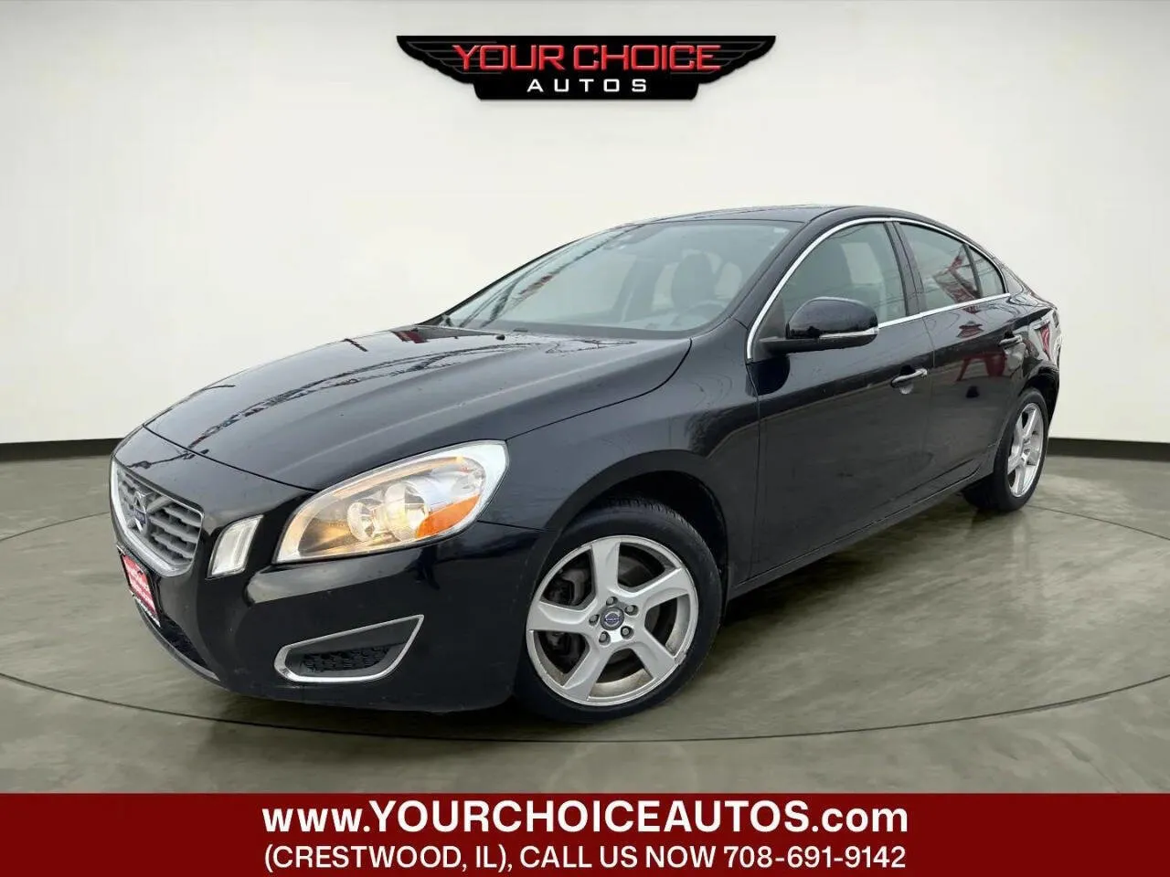 Black 2012 Volvo S60 T5 4dr Sedan for sale in Crestwood, IL