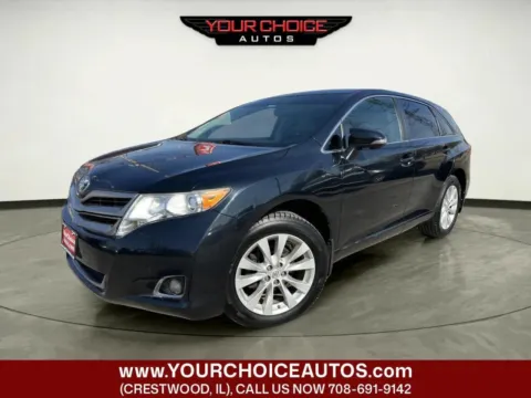 Black 2013 Toyota Venza LE 4cyl 4dr Crossover for sale in Crestwood, IL