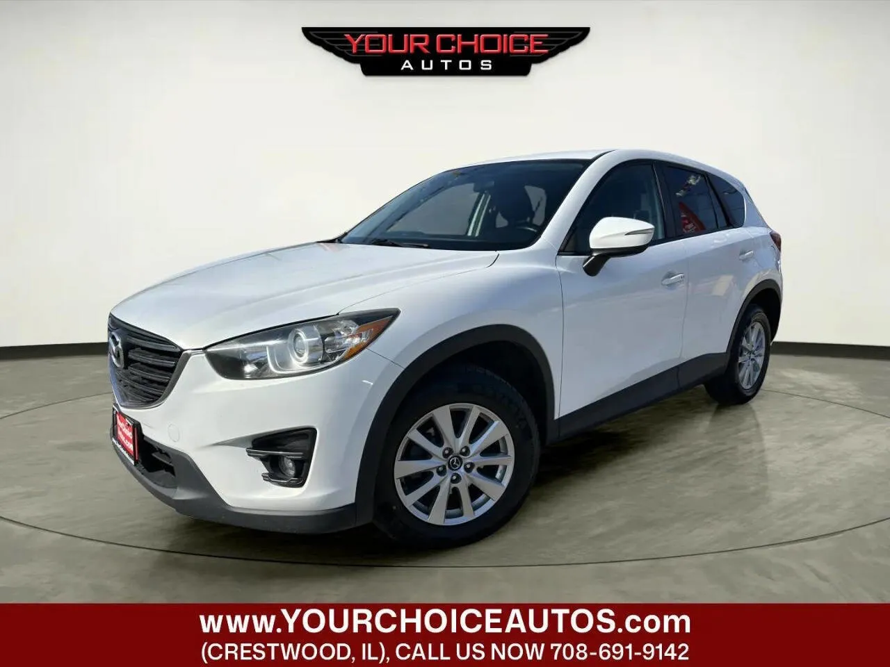 White 2016 Mazda CX-5 Touring for sale in Crestwood, IL