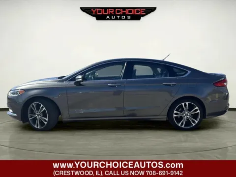 Photos of 2017 Ford Fusion Titanium AWD 4dr Sedan for sale in Crestwood, IL at Your Choice Autos - Crestwood