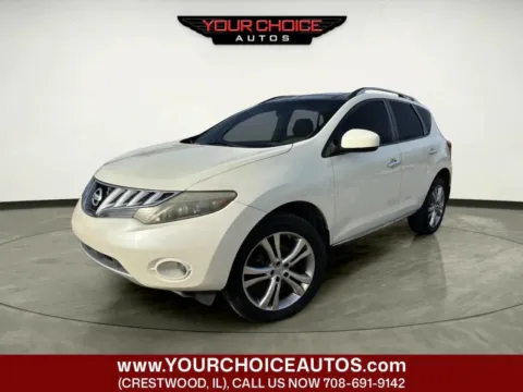 White 2010 Nissan Murano LE for sale in Crestwood, IL