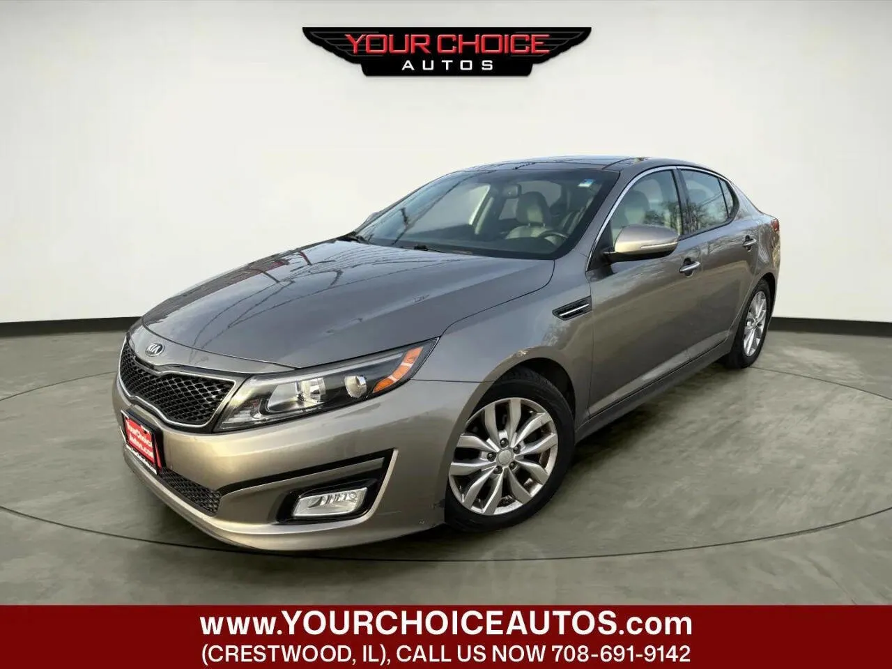 Silver 2014 Kia Optima EX for sale in Crestwood, IL