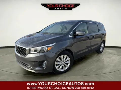 Gray 2015 Kia Sedona EX for sale in Crestwood, IL