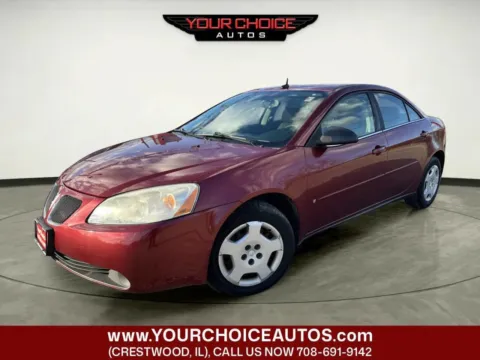 Red 2008 Pontiac G6 1SV Value Leader for sale in Crestwood, IL