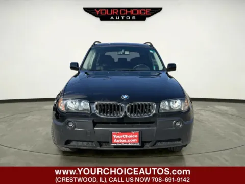 Black 2005 BMW X3 2.5i for sale in Crestwood, IL