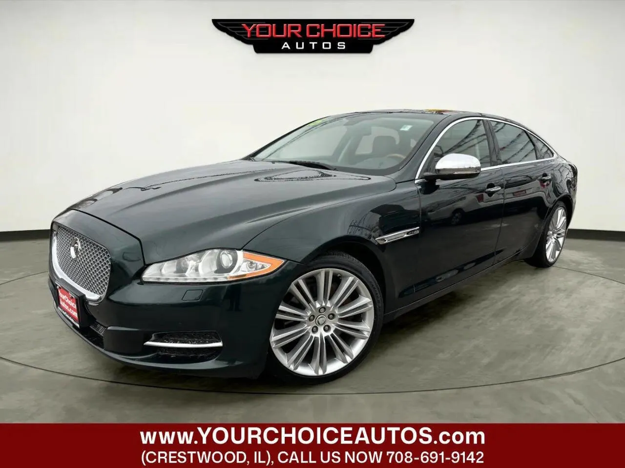 Green 2015 Jaguar XJ L Portfolio for sale in Crestwood, IL