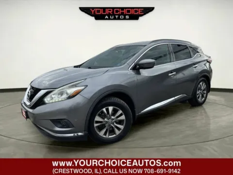Gray 2015 Nissan Murano SV for sale in Crestwood, IL