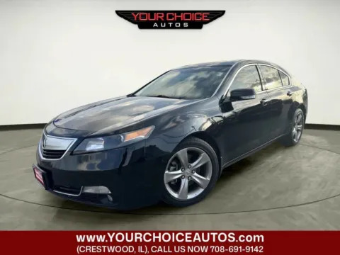 Black 2012 Acura TL Tech Auto for sale in Crestwood, IL