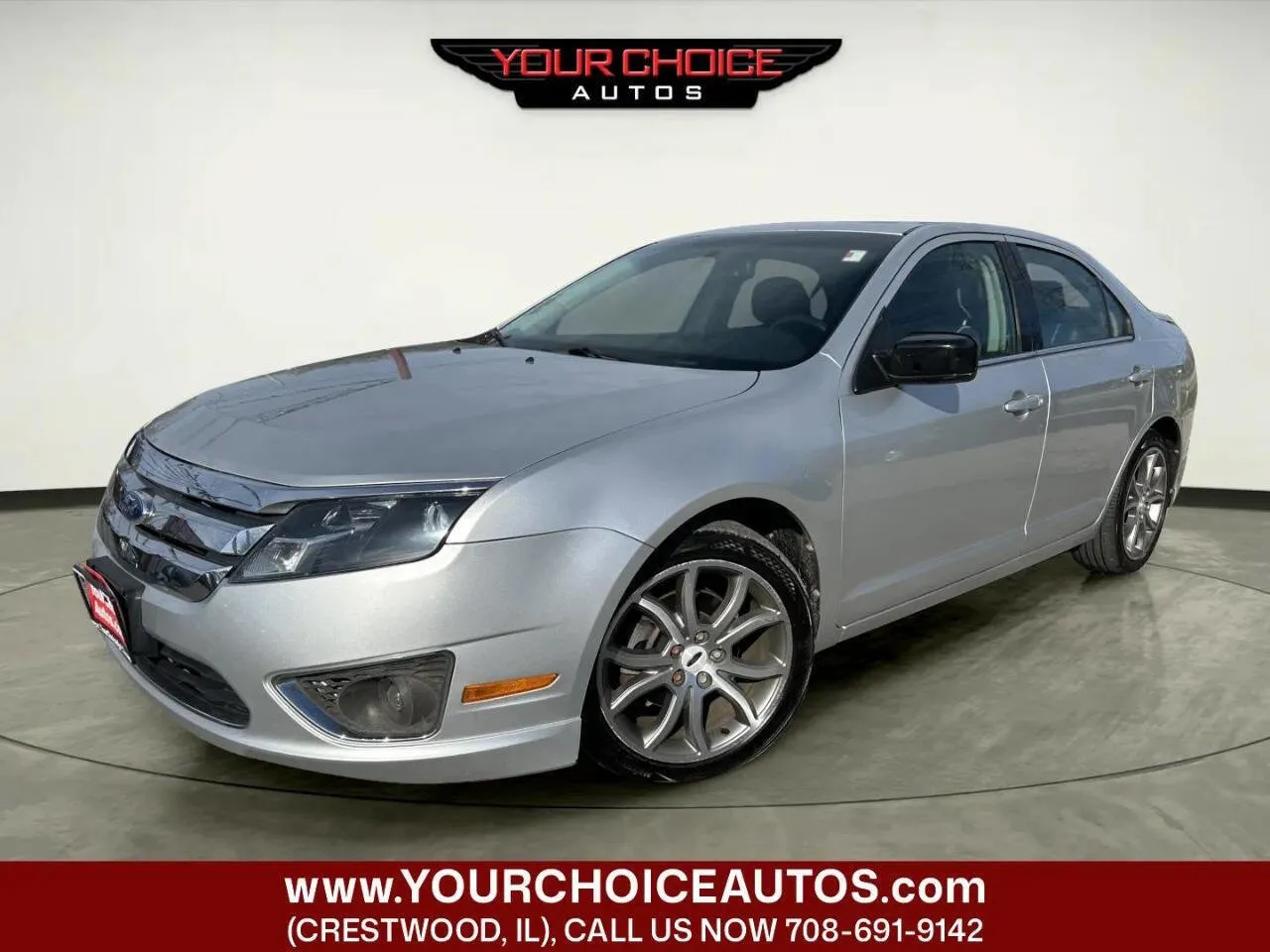 Silver 2012 Ford Fusion SE for sale in Crestwood, IL