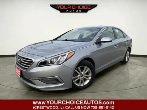Gray 2015 Hyundai Sonata 2.4L SE for sale in Crestwood, IL