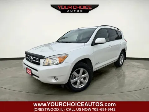 White 2007 Toyota RAV4 Limited for sale in Crestwood, IL