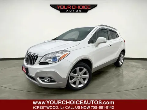 White 2015 Buick Encore Premium for sale in Crestwood, IL