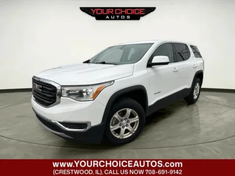 White 2019 GMC Acadia SLE for sale in Crestwood, IL
