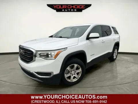 White 2019 GMC Acadia SLE for sale in Crestwood, IL
