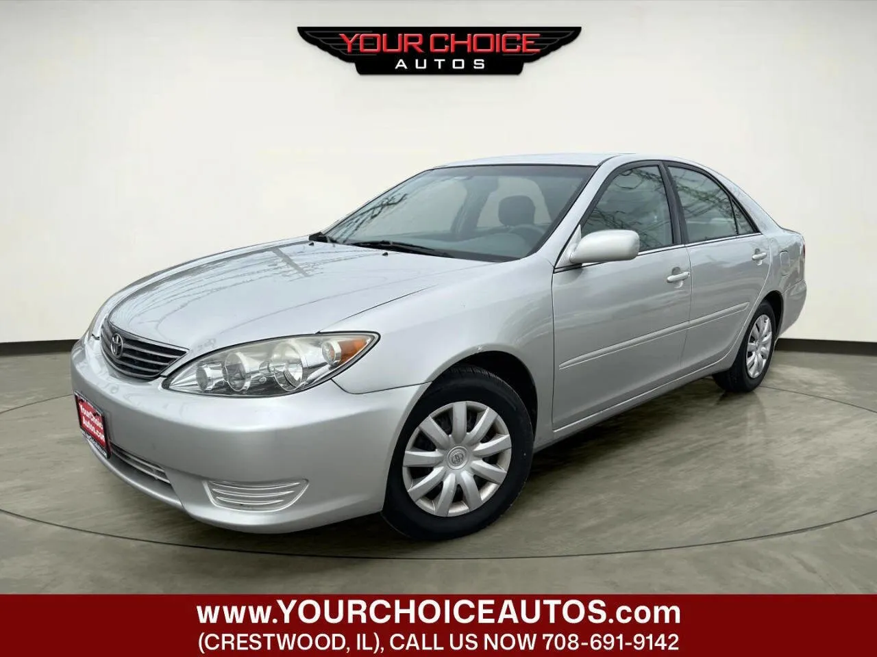 Silver 2006 Toyota Camry LE 4dr Sedan w/Automatic for sale in Crestwood, IL