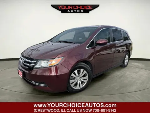 Red 2016 Honda Odyssey EX-L for sale in Crestwood, IL