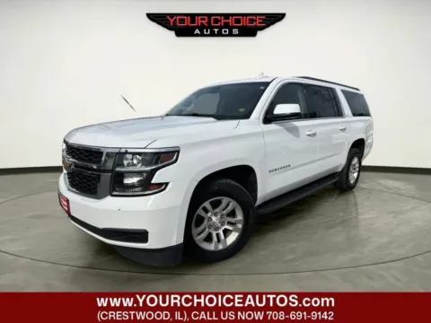 White 2017 Chevrolet Suburban LT for sale in Crestwood, IL