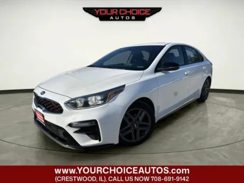 White 2021 Kia Forte GT-Line for sale in Crestwood, IL