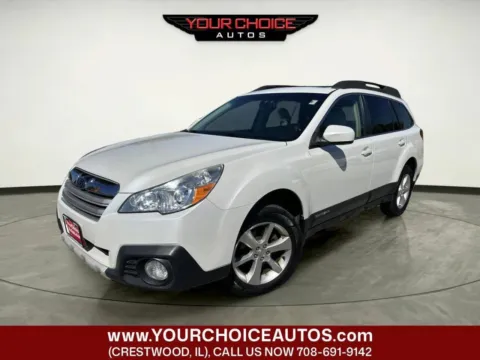 White 2013 Subaru Outback 2.5i Limited for sale in Crestwood, IL