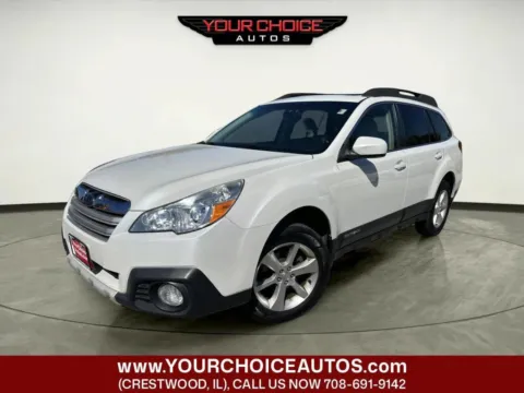 White 2013 Subaru Outback 2.5i Limited for sale in Crestwood, IL