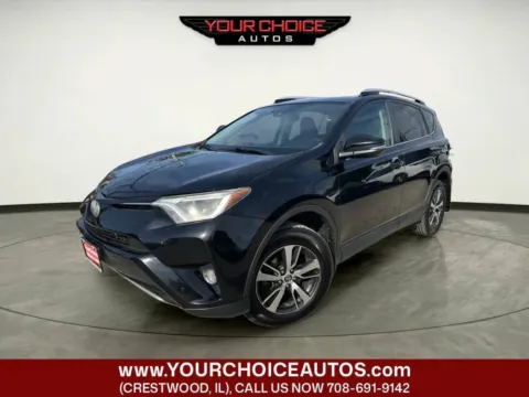 Black 2016 Toyota RAV4 XLE for sale in Crestwood, IL