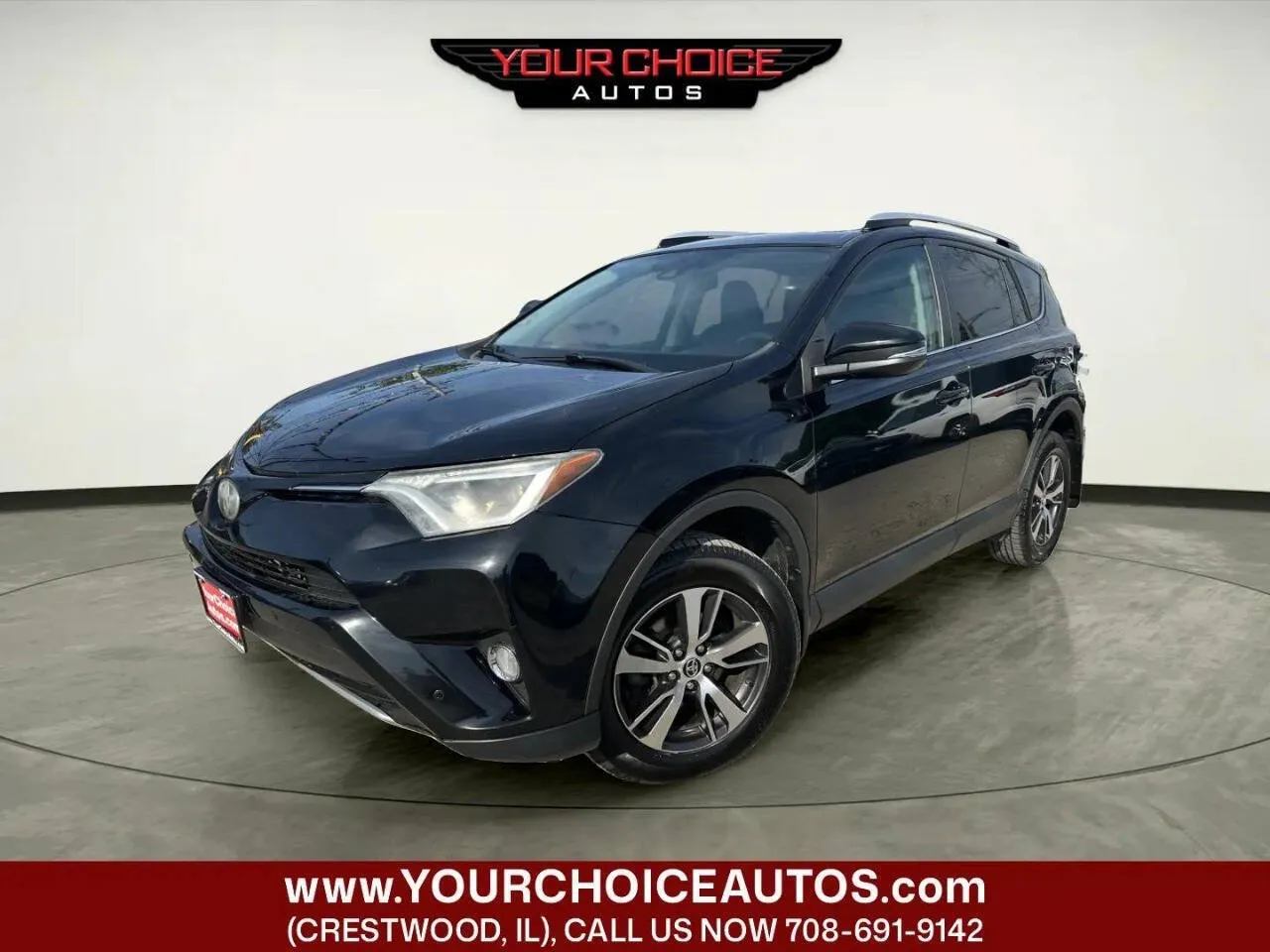 Black 2016 Toyota RAV4 XLE for sale in Crestwood, IL