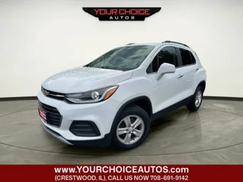 White 2017 Chevrolet Trax LT for sale in Crestwood, IL