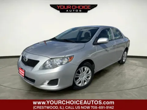 Silver 2010 Toyota Corolla LE 4dr Sedan 4A for sale in Crestwood, IL