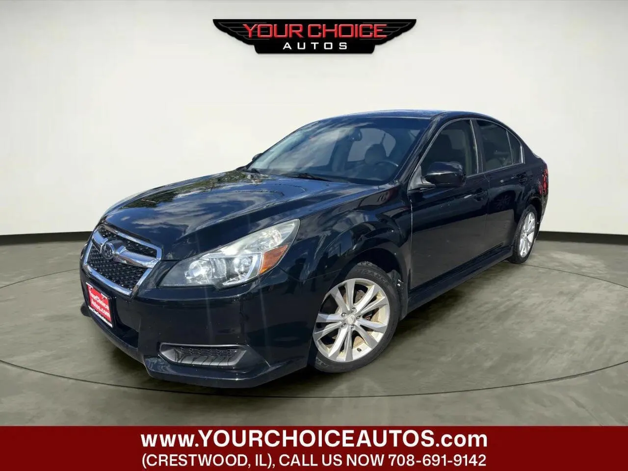 Black 2014 Subaru Legacy 2.5i Premium for sale in Crestwood, IL