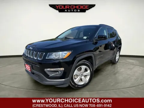 Black 2021 Jeep Compass Latitude for sale in Crestwood, IL