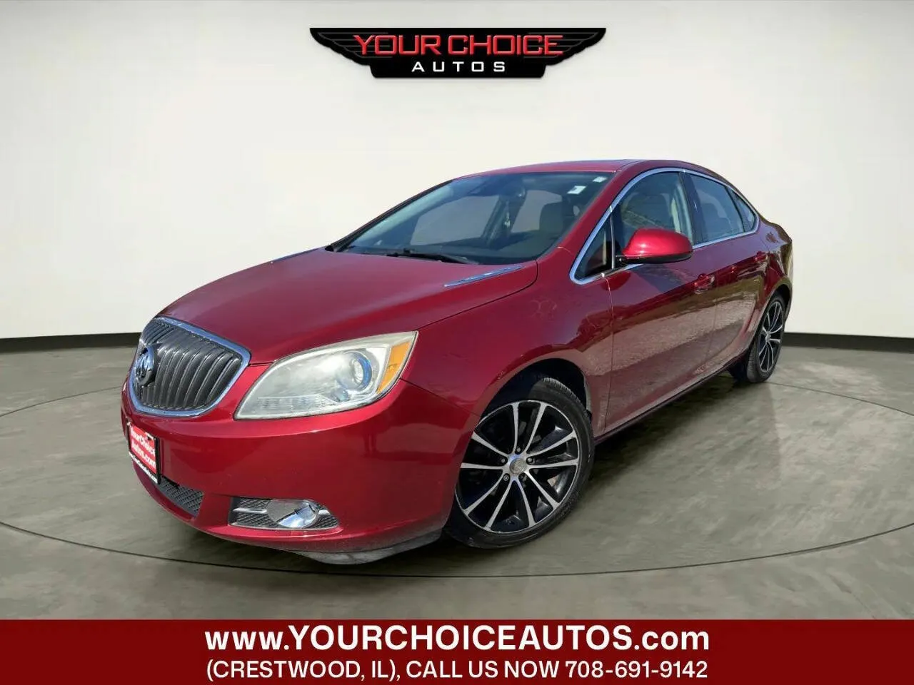 Red 2016 Buick Verano Sport Touring for sale in Crestwood, IL