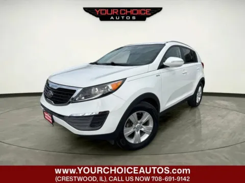 White 2013 Kia Sportage LX for sale in Crestwood, IL