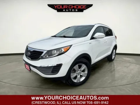 White 2013 Kia Sportage LX for sale in Crestwood, IL