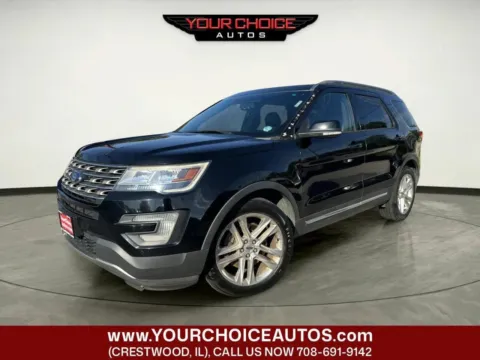 Black 2017 Ford Explorer XLT for sale in Crestwood, IL