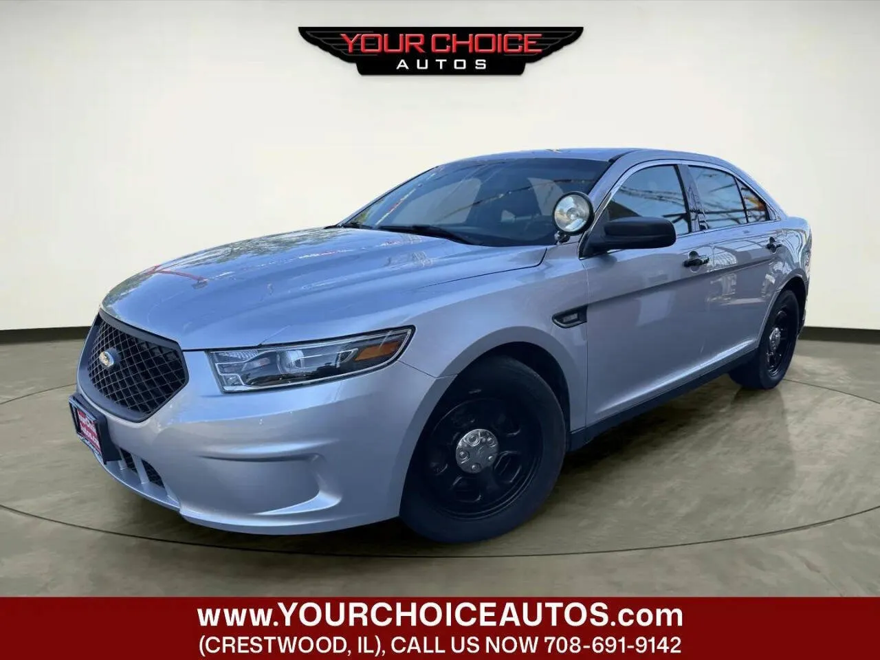 Silver 2018 Ford Police Interceptor Sedan Police Interceptor AWD 4dr Sedan for sale in Crestwood, IL