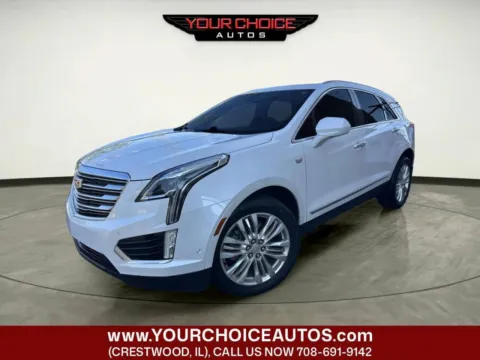 White 2017 Cadillac XT5 Premium Luxury FWD for sale in Crestwood, IL