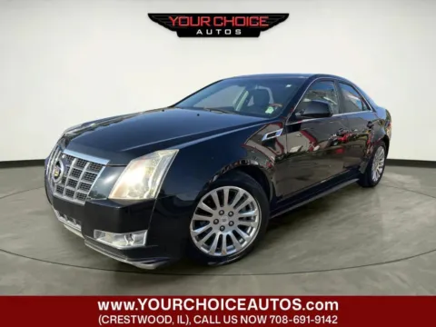 Black 2012 Cadillac CTS Sedan Premium for sale in Crestwood, IL