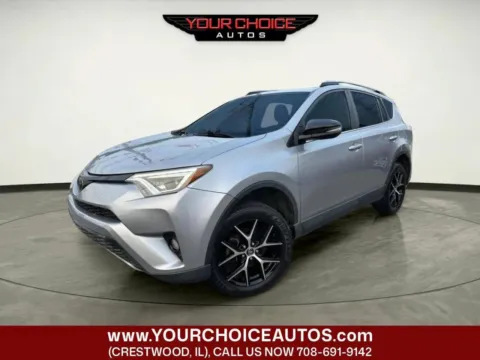 Silver 2018 Toyota RAV4 SE for sale in Crestwood, IL