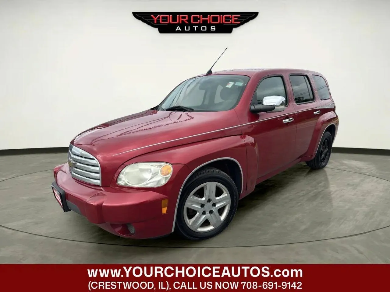 Red 2010 Chevrolet HHR LT w/1LT for sale in Crestwood, IL