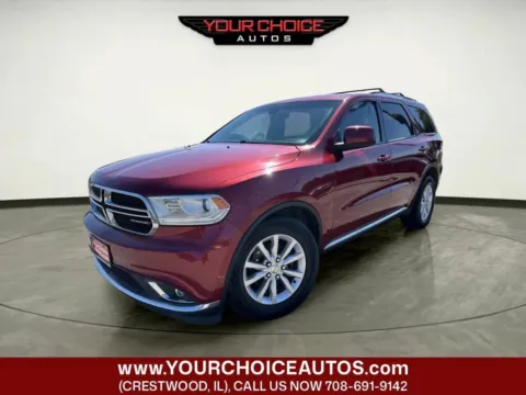 Red 2014 Dodge Durango SXT for sale in Crestwood, IL