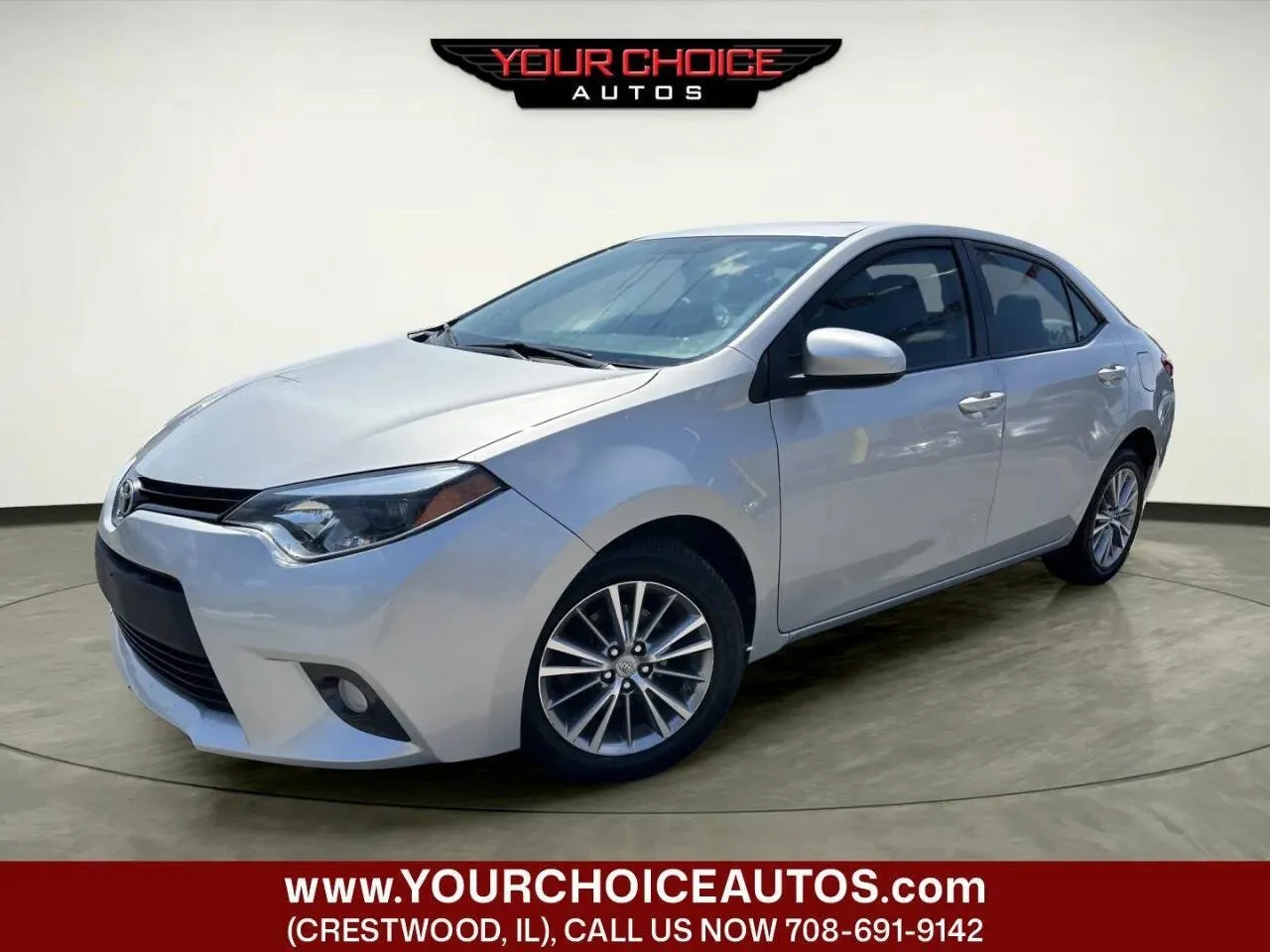 Silver 2015 Toyota Corolla LE Plus 4dr Sedan for sale in Crestwood, IL