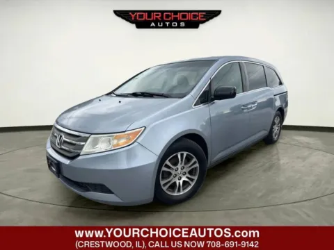 Blue 2011 Honda Odyssey EX-L for sale in Crestwood, IL