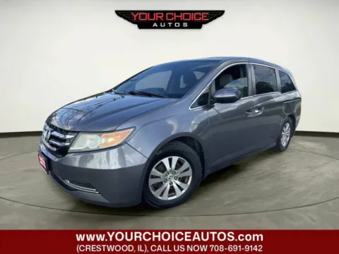 Gray 2014 Honda Odyssey EX-L for sale in Crestwood, IL