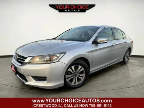 Silver 2014 Honda Accord Sedan LX for sale in Crestwood, IL