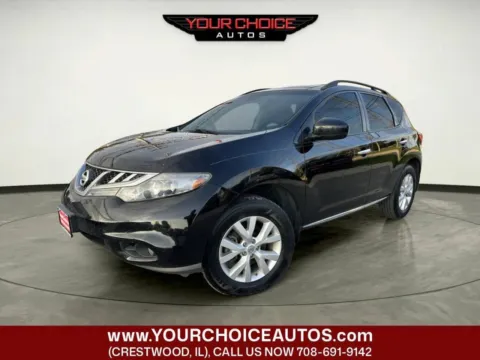 Black 2012 Nissan Murano SL for sale in Crestwood, IL