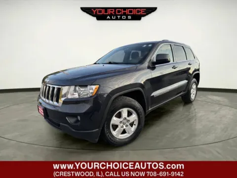 Gray 2012 Jeep Grand Cherokee Laredo for sale in Crestwood, IL